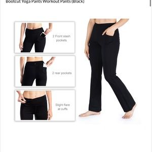 Yogipace Women's Tall Bootcut Yoga Pants